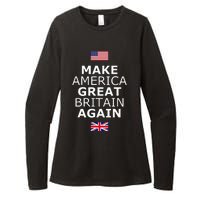 Make America Great Britain Again W Flags Womens CVC Long Sleeve Shirt