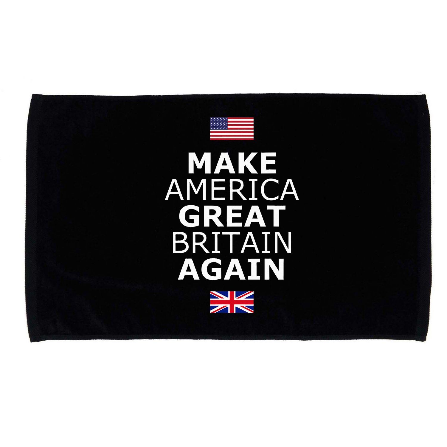 Make America Great Britain Again W Flags Microfiber Hand Towel