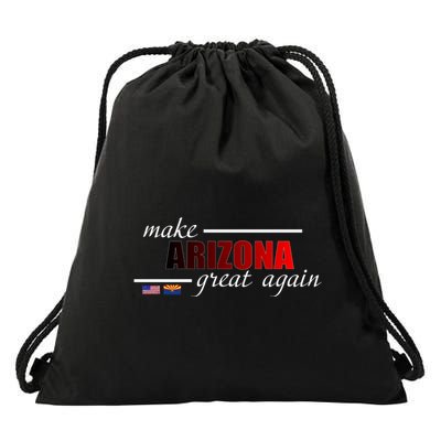 Make Arizona Great Again Drawstring Bag