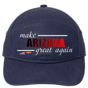 Make Arizona Great Again 7-Panel Snapback Hat