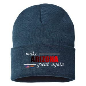 Make Arizona Great Again Sustainable Knit Beanie