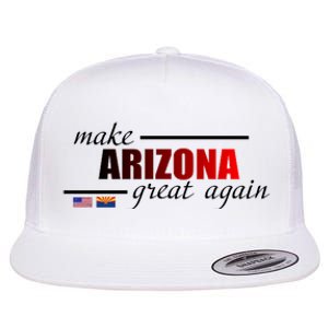 Make Arizona Great Again Flat Bill Trucker Hat