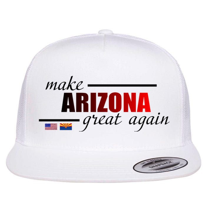 Make Arizona Great Again Flat Bill Trucker Hat