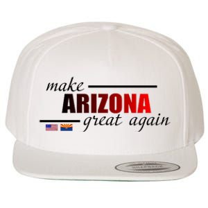 Make Arizona Great Again Wool Snapback Cap