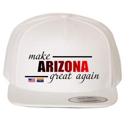 Make Arizona Great Again Wool Snapback Cap
