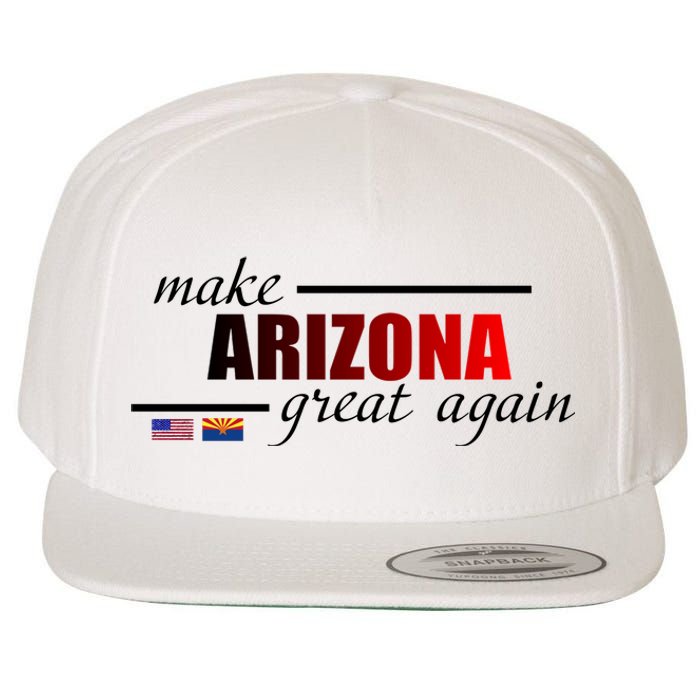 Make Arizona Great Again Wool Snapback Cap