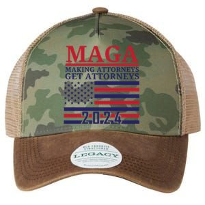 Making Attorneys Get Attorneys Maga Legacy Tie Dye Trucker Hat