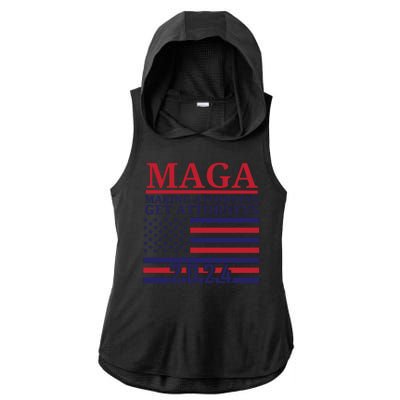 Making Attorneys Get Attorneys Maga Ladies PosiCharge Tri-Blend Wicking Draft Hoodie Tank