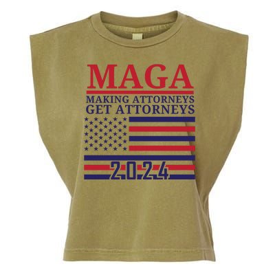 Making Attorneys Get Attorneys Maga Garment-Dyed Women's Muscle Tee