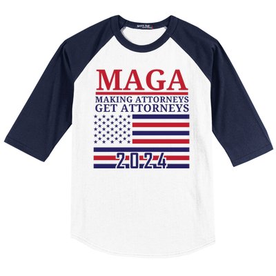 Making Attorneys Get Attorneys Maga Baseball Sleeve Shirt