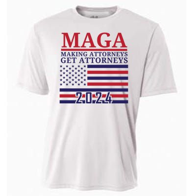 Making Attorneys Get Attorneys Maga Cooling Performance Crew T-Shirt