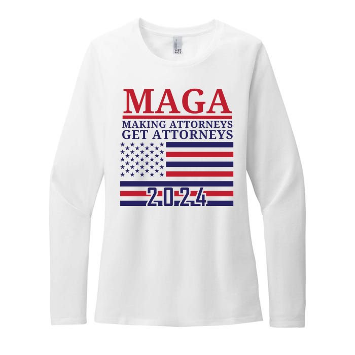 Making Attorneys Get Attorneys Maga Womens CVC Long Sleeve Shirt