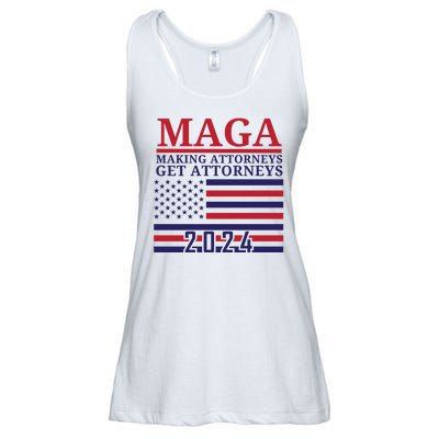 Making Attorneys Get Attorneys Maga Ladies Essential Flowy Tank