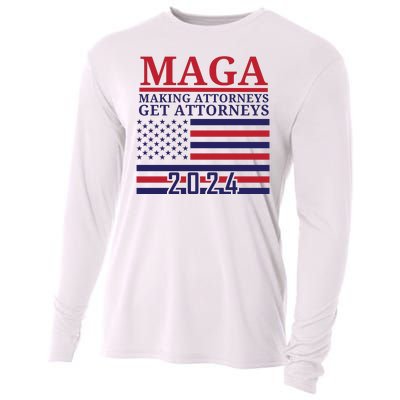 Making Attorneys Get Attorneys Maga Cooling Performance Long Sleeve Crew