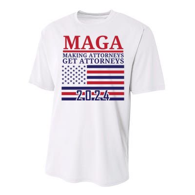 Making Attorneys Get Attorneys Maga Performance Sprint T-Shirt