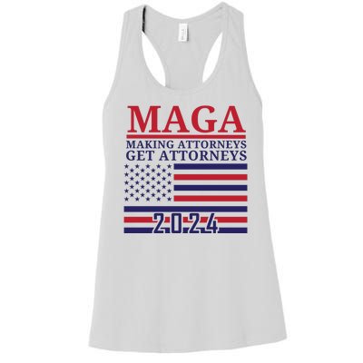 Making Attorneys Get Attorneys Maga Women's Racerback Tank