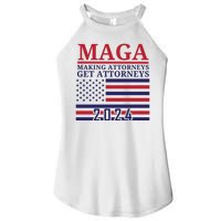 Making Attorneys Get Attorneys Maga Women's Perfect Tri Rocker Tank