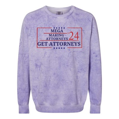 Making Attorneys Get Attorneys Maga Colorblast Crewneck Sweatshirt