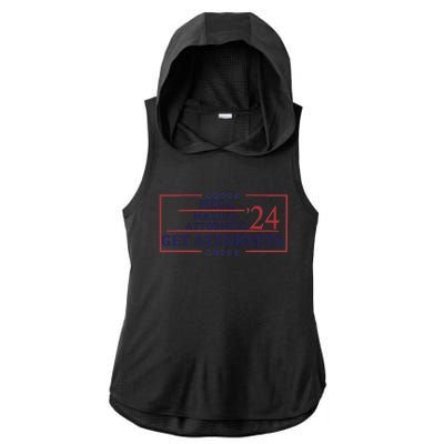 Making Attorneys Get Attorneys Maga Ladies PosiCharge Tri-Blend Wicking Draft Hoodie Tank