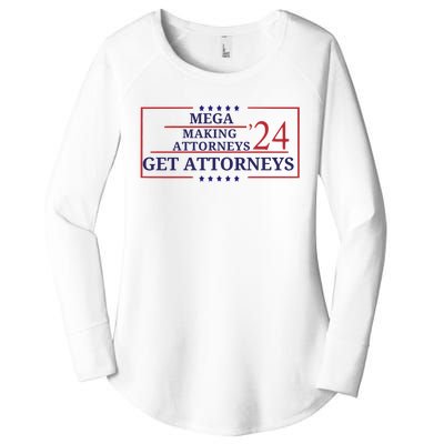 Making Attorneys Get Attorneys Maga Women's Perfect Tri Tunic Long Sleeve Shirt