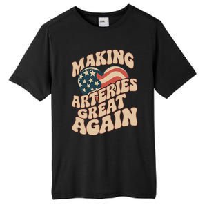 Making Arteries Great Again Cute Gift Tall Fusion ChromaSoft Performance T-Shirt