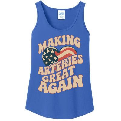 Making Arteries Great Again Cute Gift Ladies Essential Tank