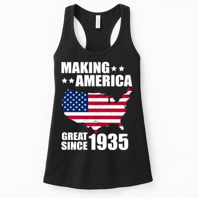 Making America Great Since 1935 Birthday Womens Tank Top