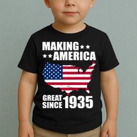 Making America Great Since 1935 Birthday Toddler T-Shirt
