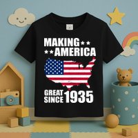 Making America Great Since 1935 Birthday Toddler T-Shirt