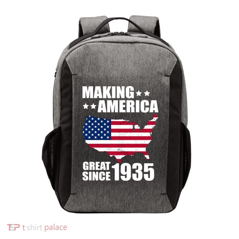 Making America Great Since 1935 Birthday Vector Backpack