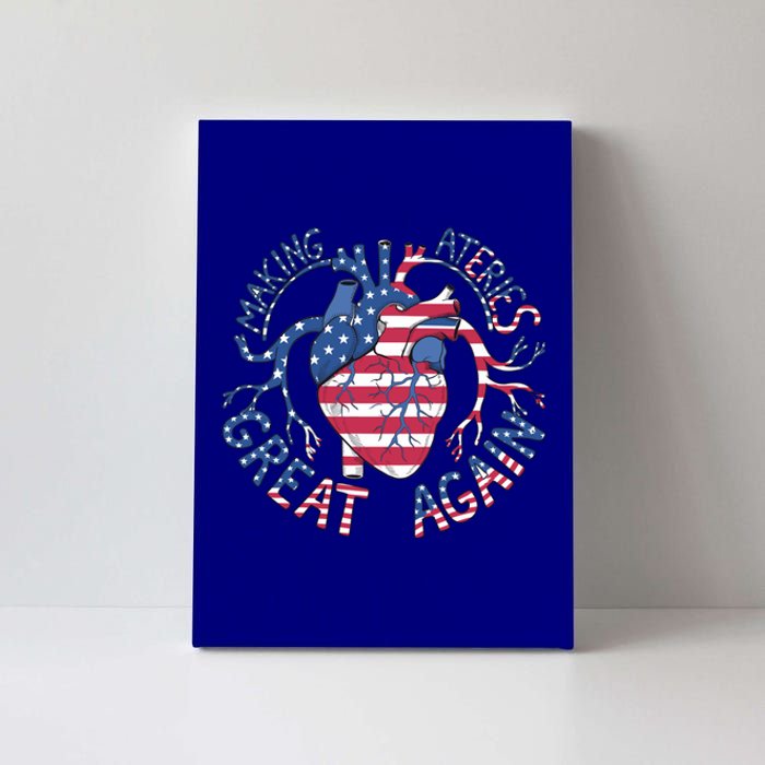 Making Arteries Great Again Gift Canvas