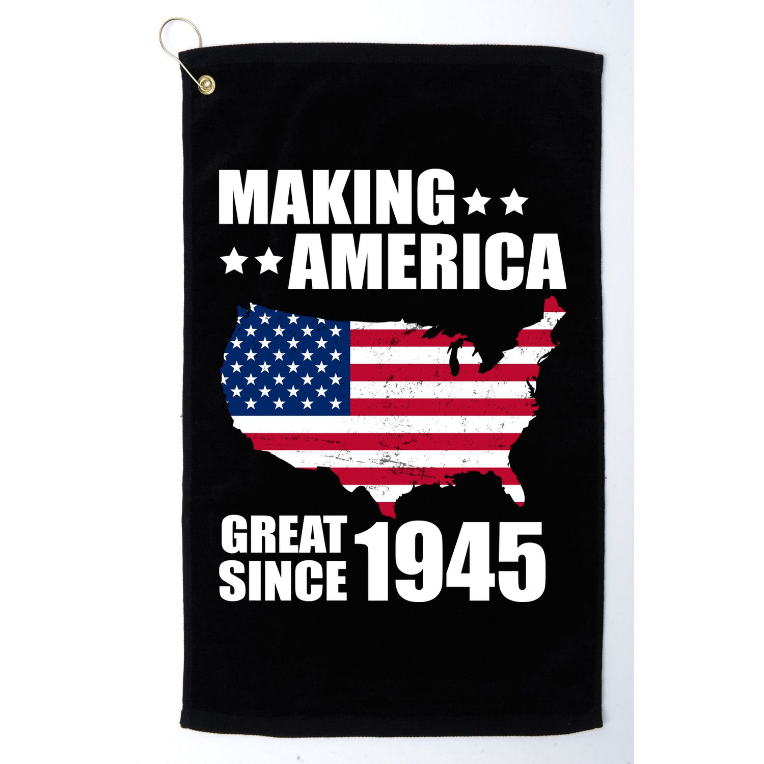 Making America Great Since 1945 Birthday Golf Towel