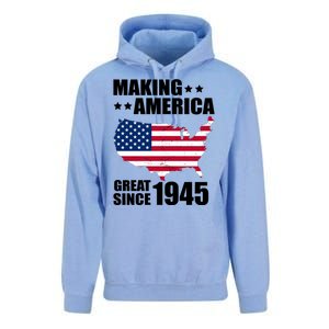 Making America Great Since 1945 Birthday Unisex Surf Hoodie