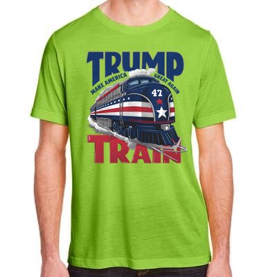 Make America Great Again Trump Train Adult ChromaSoft Performance T-Shirt