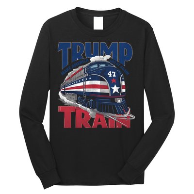 Make America Great Again Trump Train Long Sleeve Shirt