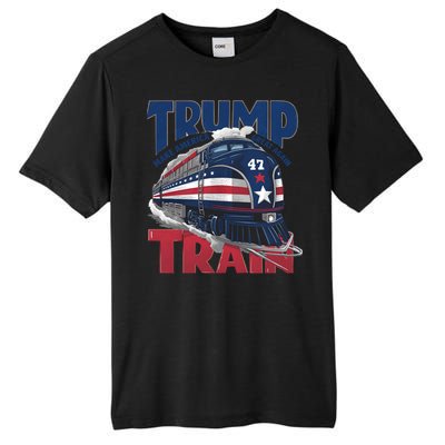 Make America Great Again Trump Train Tall Fusion ChromaSoft Performance T-Shirt