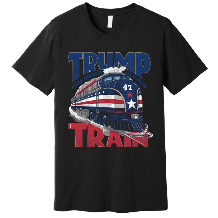 Make America Great Again Trump Train Premium T-Shirt