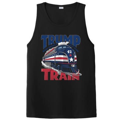 Make America Great Again Trump Train PosiCharge Competitor Tank