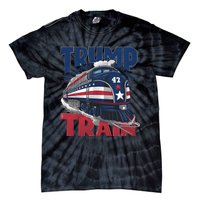 Make America Great Again Trump Train Tie-Dye T-Shirt