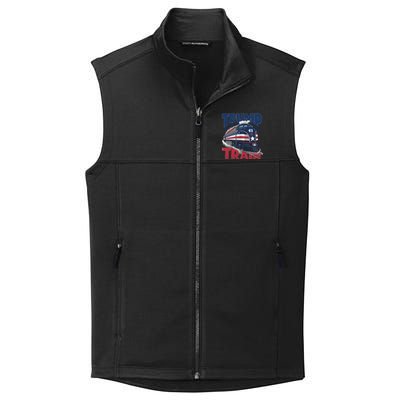 Make America Great Again Trump Train Collective Smooth Fleece Vest