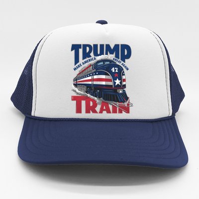 Make America Great Again Trump Train Trucker Hat