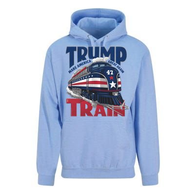 Make America Great Again Trump Train Unisex Surf Hoodie