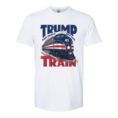 Make America Great Again Trump Train Softstyle CVC T-Shirt