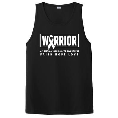 Melanoma Awareness Gift Skin Cancer Warrior Gift PosiCharge Competitor Tank