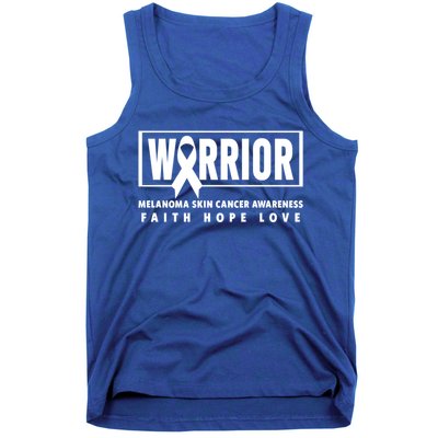 Melanoma Awareness Gift Skin Cancer Warrior Gift Tank Top