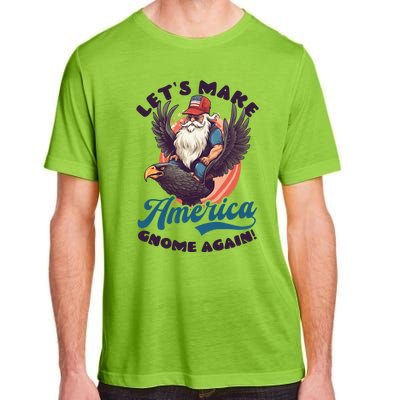 Make America Gnome Design 4th July American Gnome Great Gift Adult ChromaSoft Performance T-Shirt