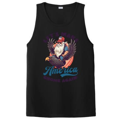 Make America Gnome Design 4th July American Gnome Great Gift PosiCharge Competitor Tank