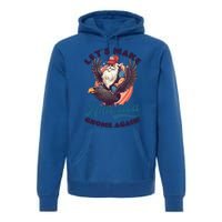 Make America Gnome Design 4th July American Gnome Great Gift Premium Hoodie