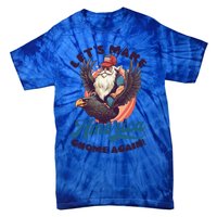 Make America Gnome Design 4th July American Gnome Great Gift Tie-Dye T-Shirt