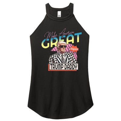 Make America Great Trump 2024 Again DaddyS Home Trump Women's Perfect Tri Rocker Tank